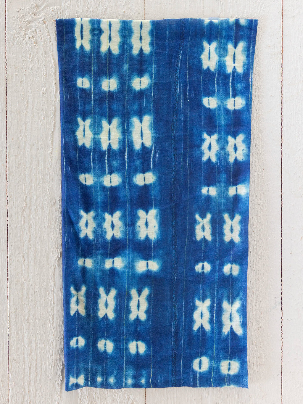 Full Boho Bandeau® Headband - Indigo Shibori Stamps