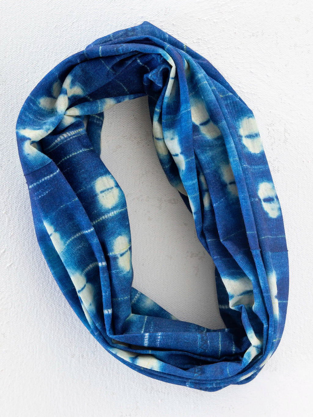 Full Boho Bandeau® Headband - Indigo Shibori Stamps