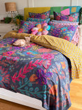 Catalina Cotton Duvet Cover - Midnight Garden