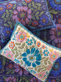 Bungalow Reversible Cotton Shams, Set of 2 - Flower Spell Bandana