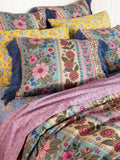 Boho Fringe Shams, Set of 2 - Florence Border