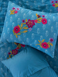Catalina Cotton Shams, Set of 2 - Block Stamp Indigo