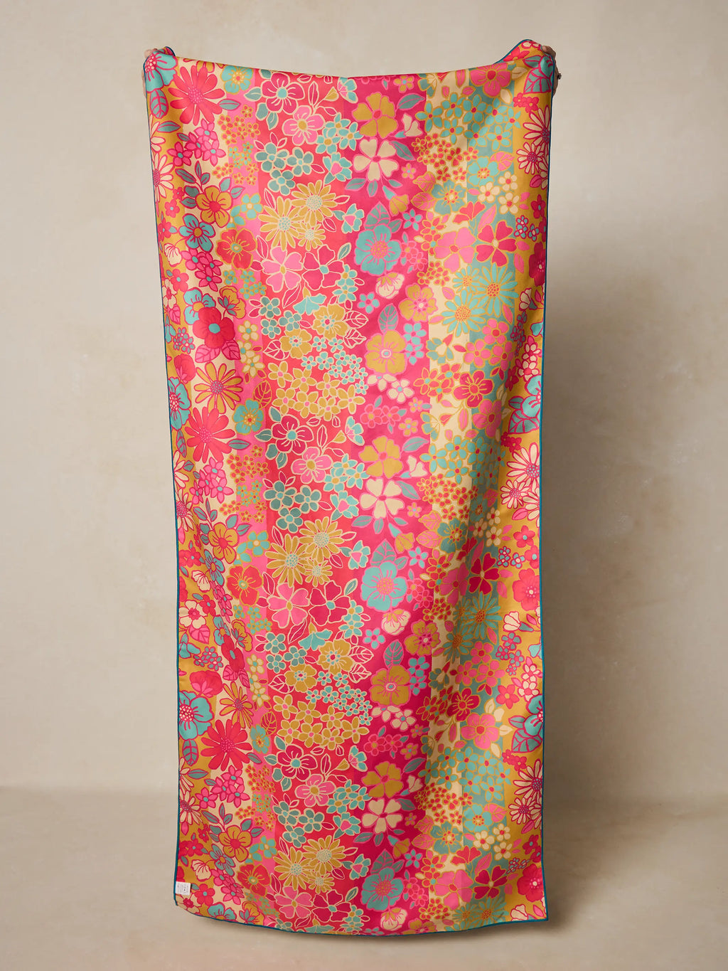 Double-Sided Microfiber Beach Towel - Fish