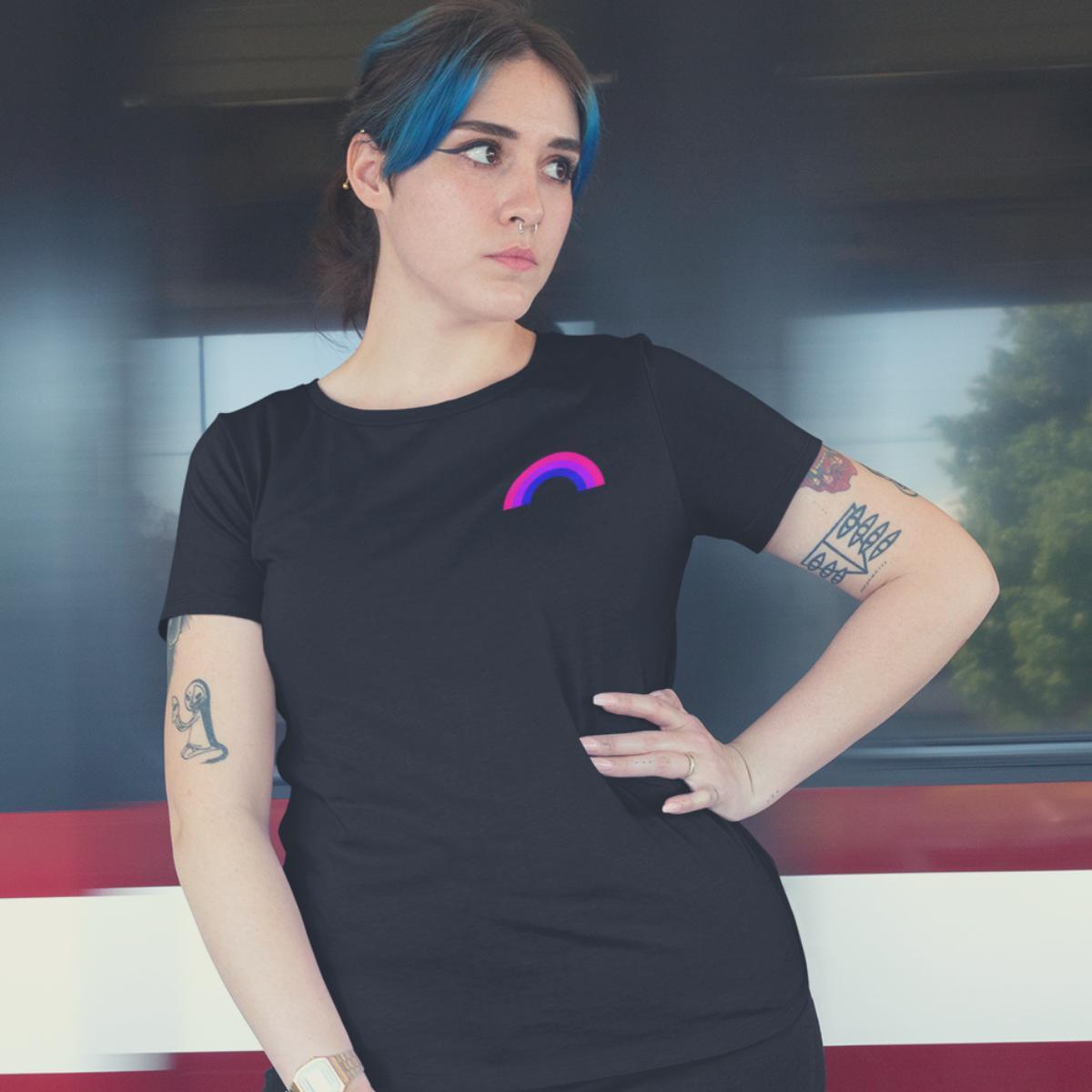 Bisexual Pride Rainbow T-Shirt