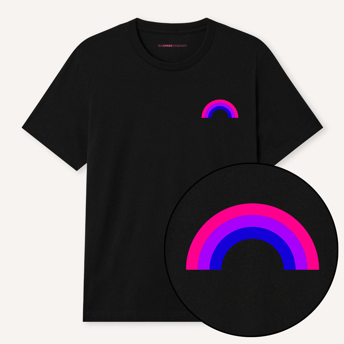 Bisexual Pride Rainbow T-Shirt