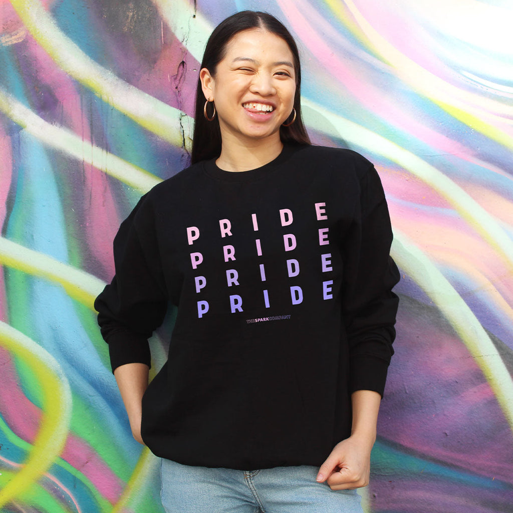 Bisexual Pride Spectrum Sweatshirt