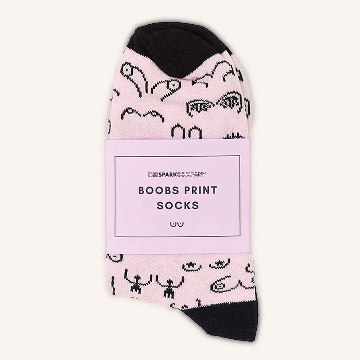 Boobs Print Socks