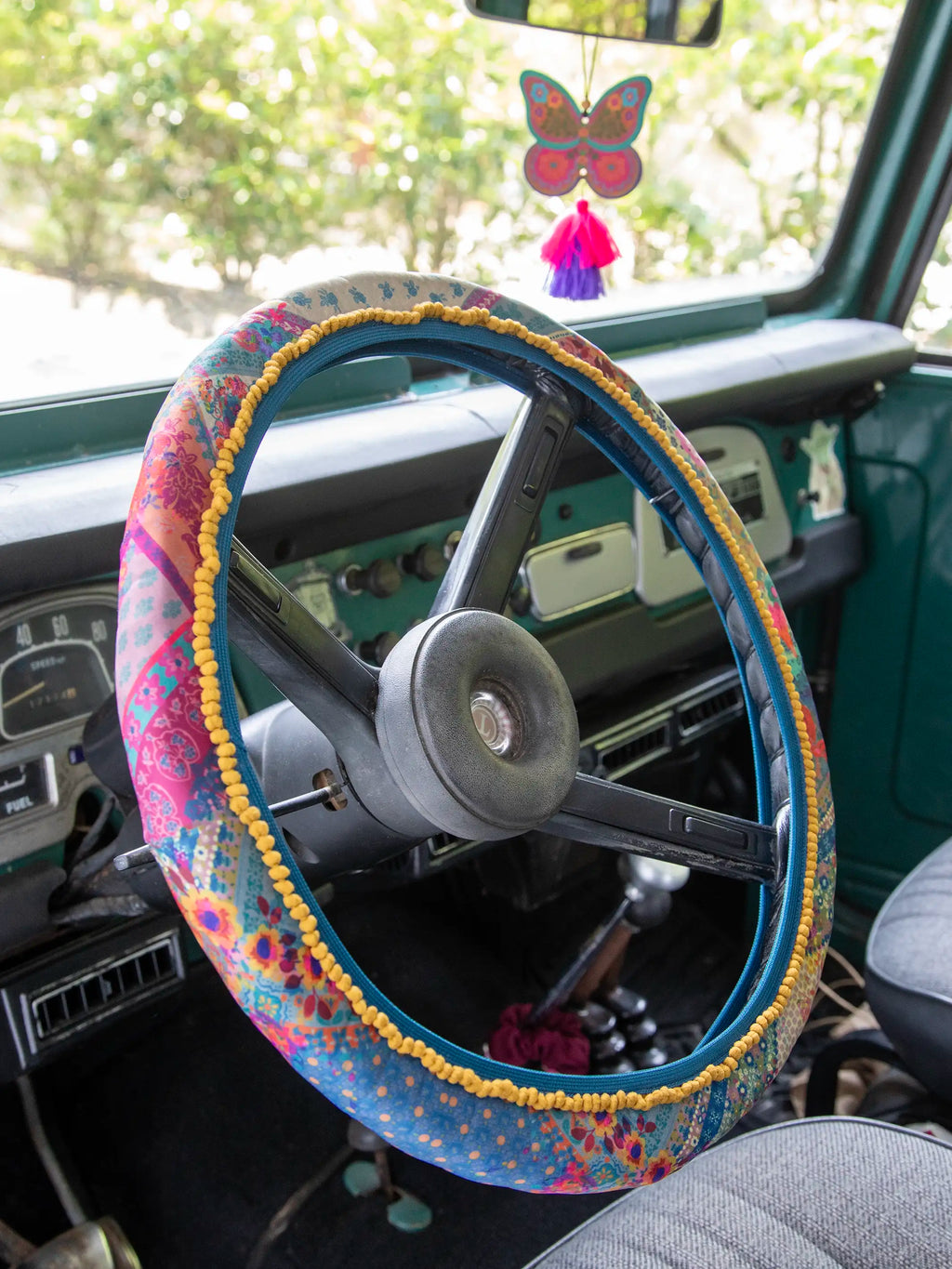 Steering Wheel Cover, 15 - Dark Turquoise
