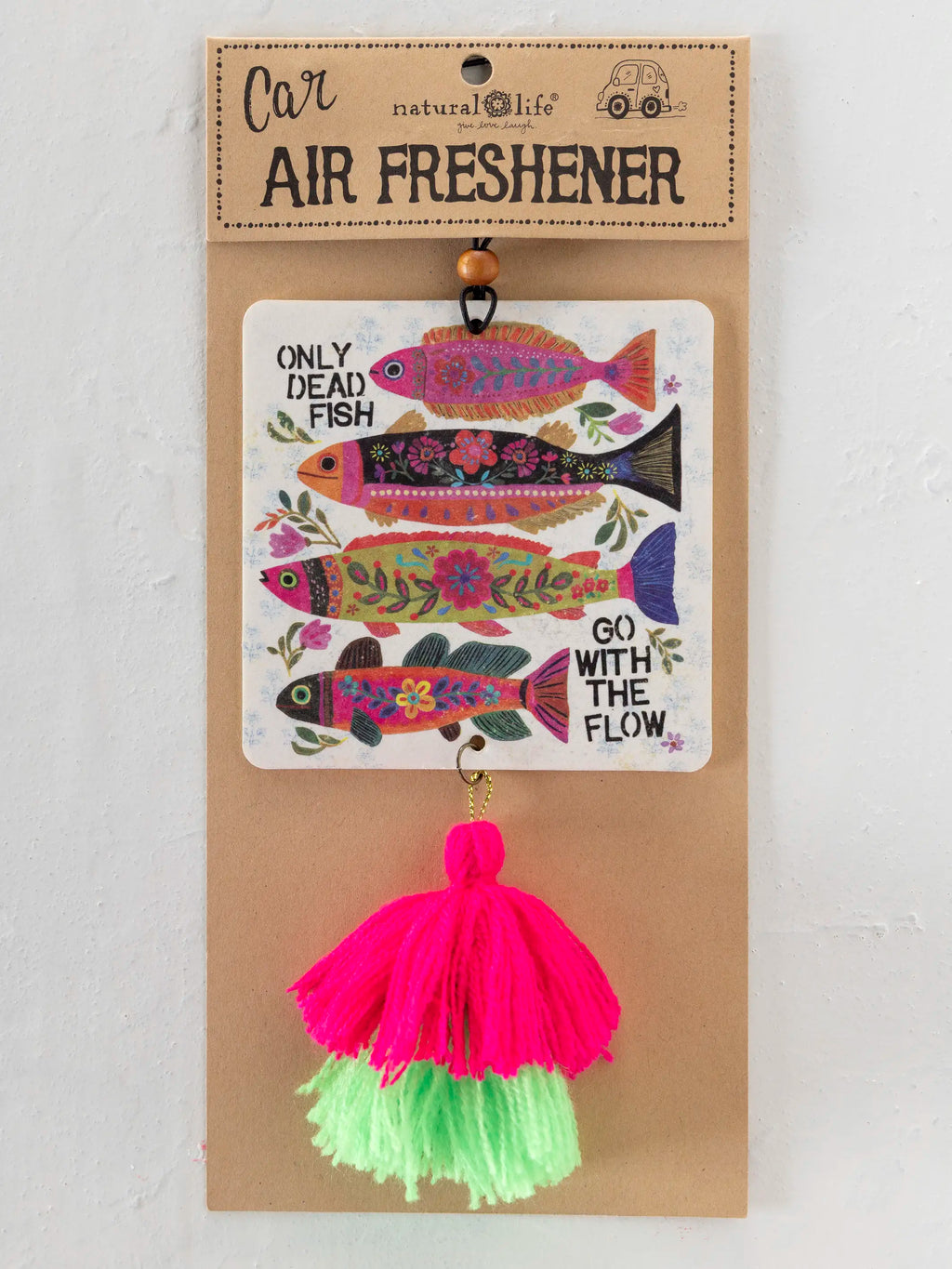 Car Air Freshener - Go With The Flow