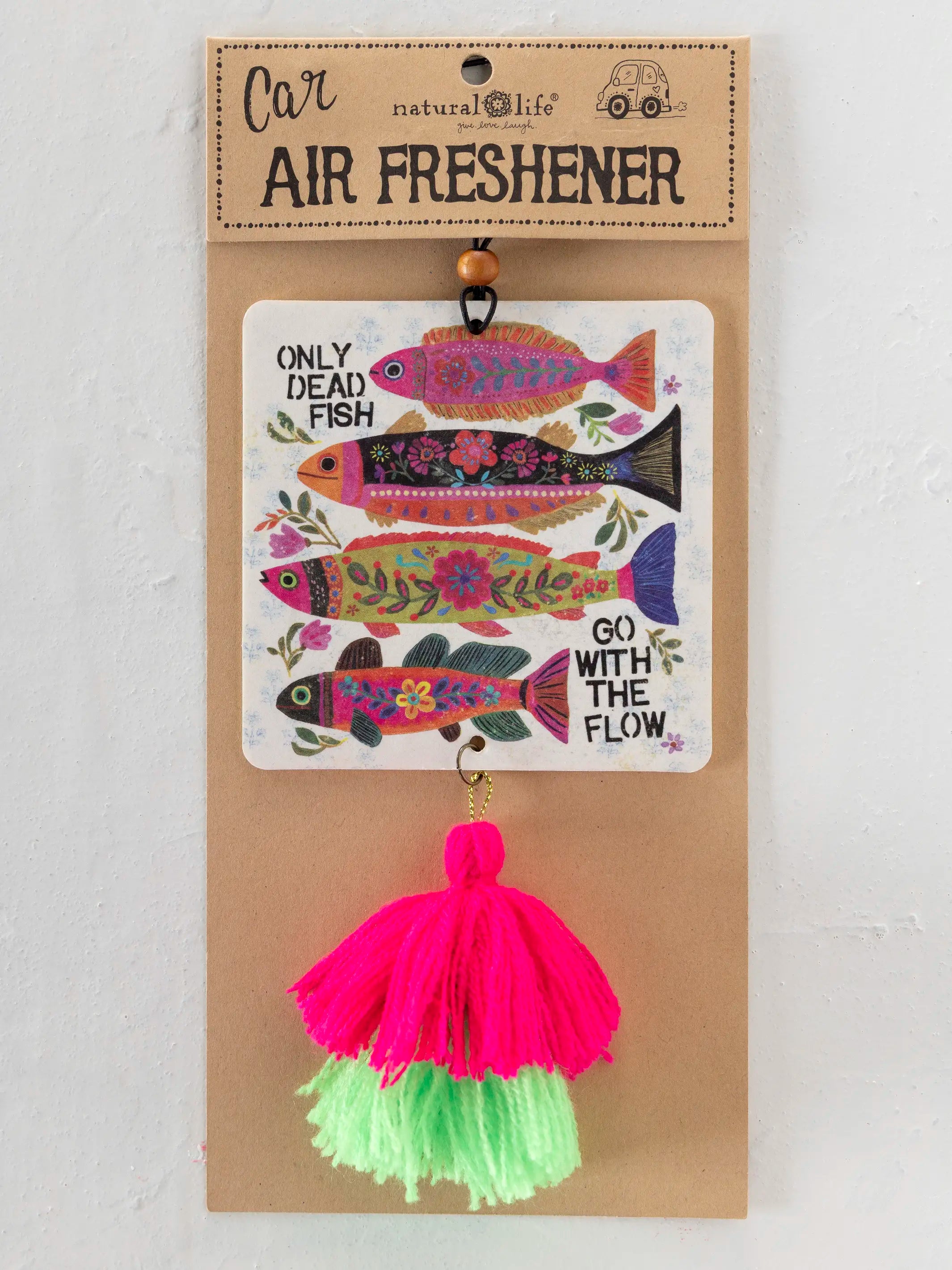 Car Air Freshener - Go With The Flow