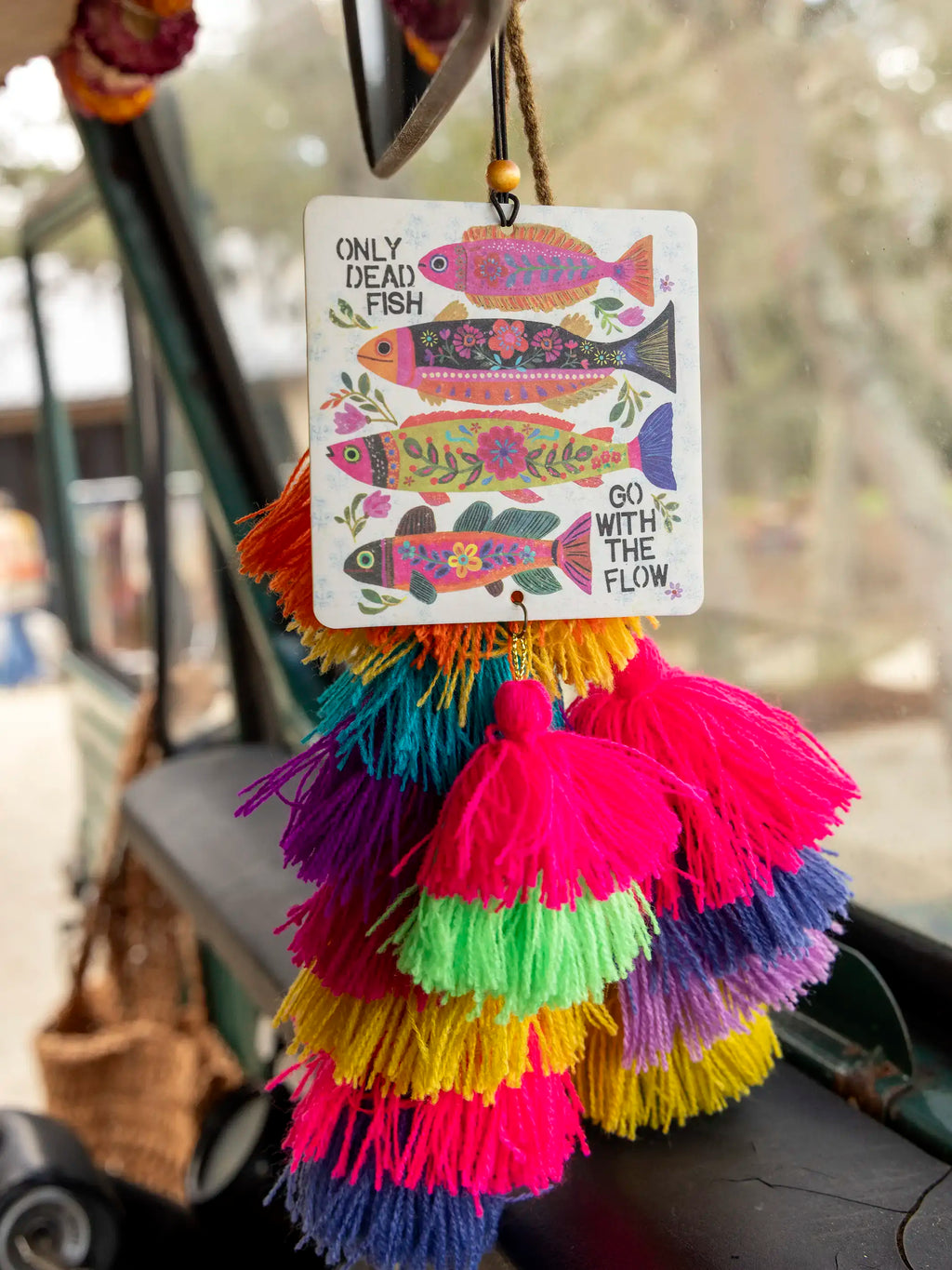 Car Air Freshener - Go With The Flow