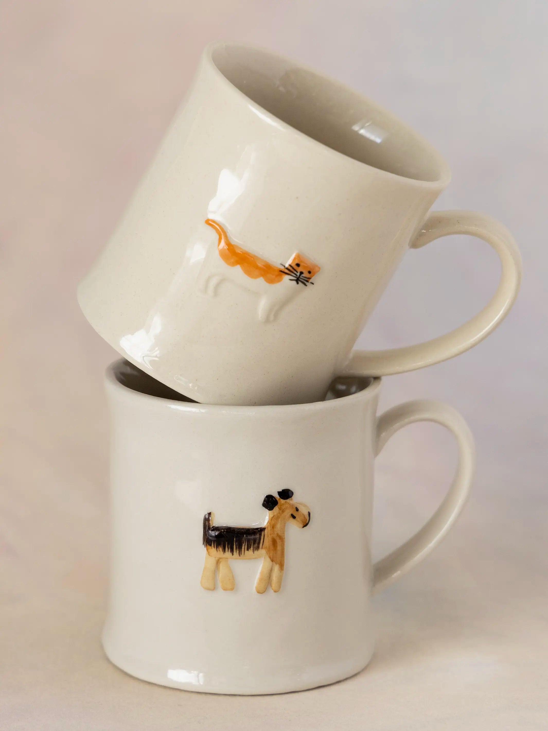 Stoneware Pet Mug - Dog