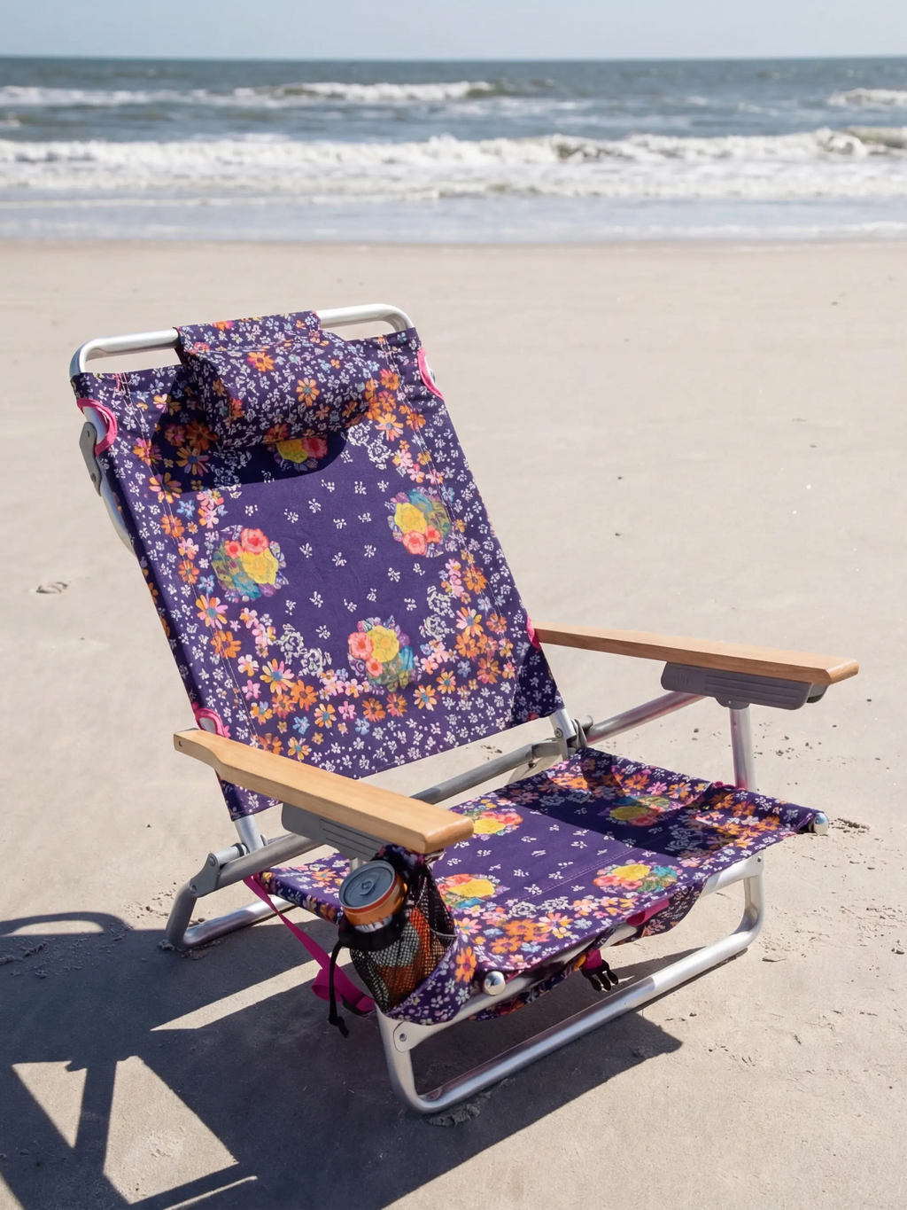 Backpack Beach Chair - Tropic Bandana Navy