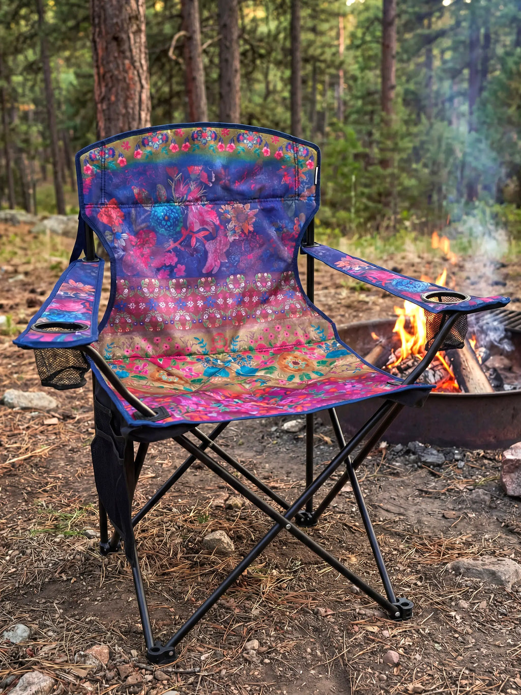 Happy Camp Chair - Jewel Border