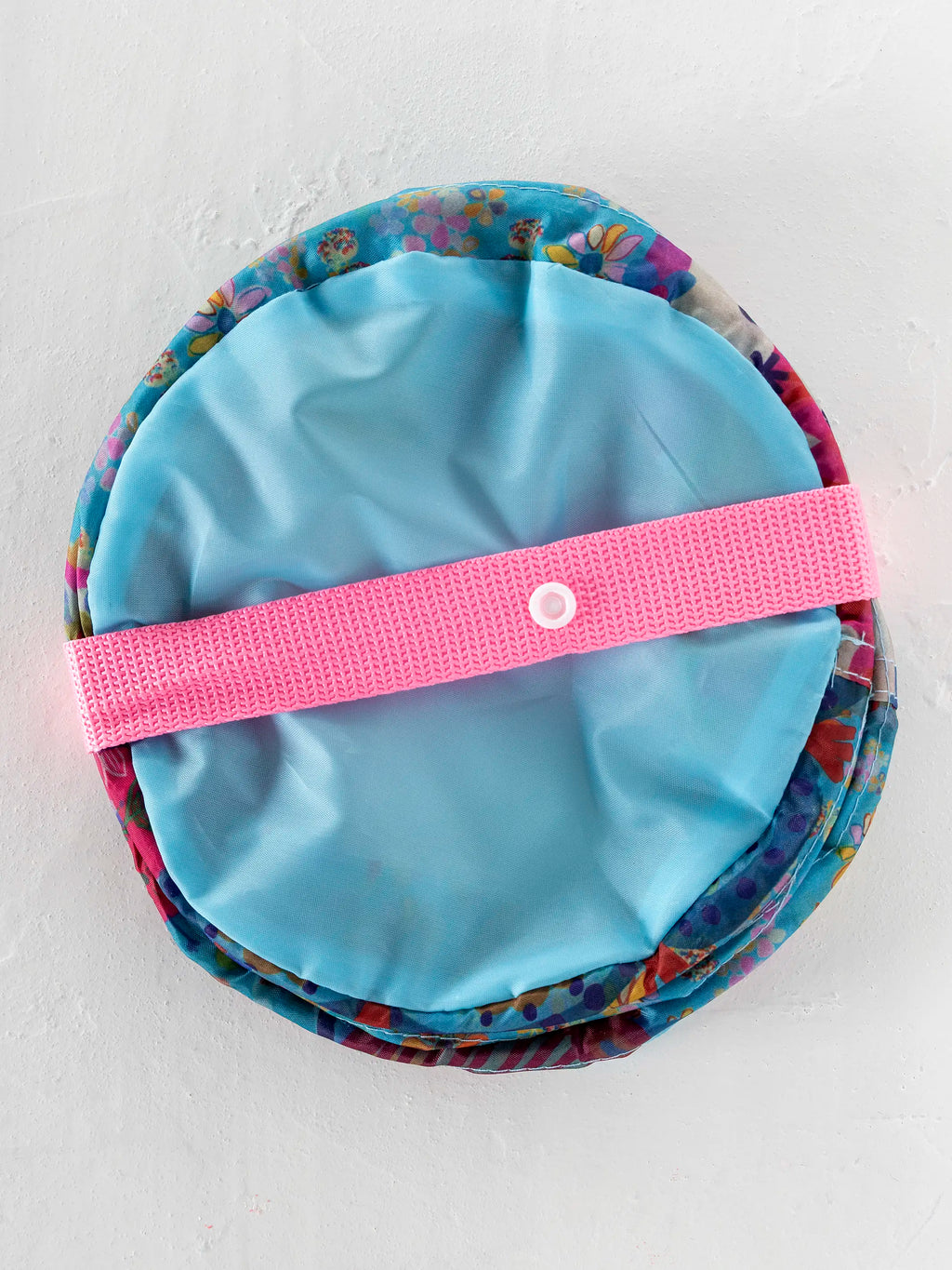 Pop-Up Car Trash Can - Floral Patchwork