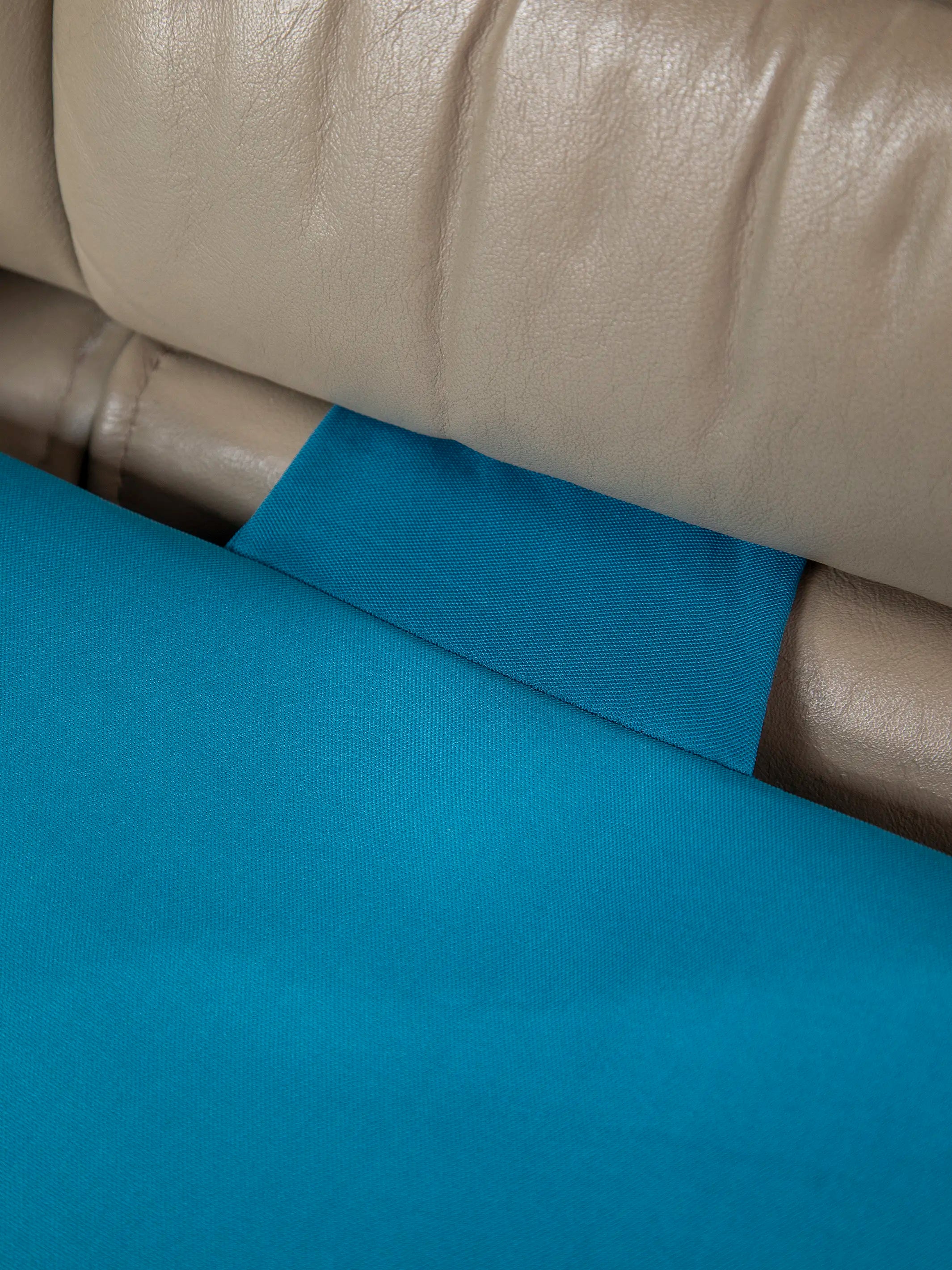 Back Car Seat Cover - Blue Garden Patchwork