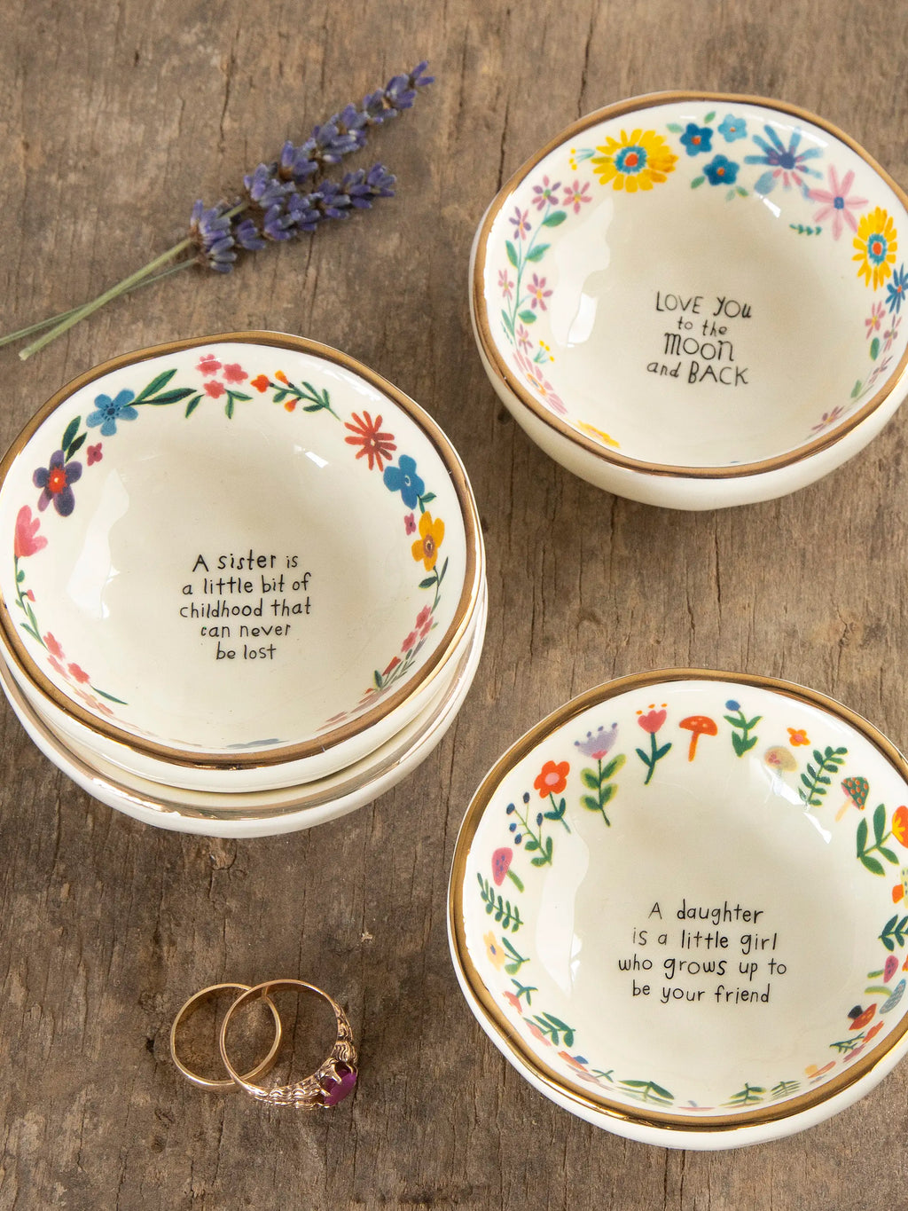 Ceramic Giving Trinket Bowl - Sister Childhood