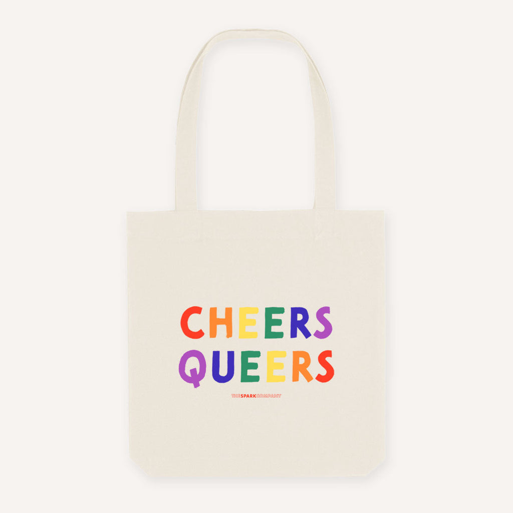 Cheers Queers Strong As Hell Tote Bag