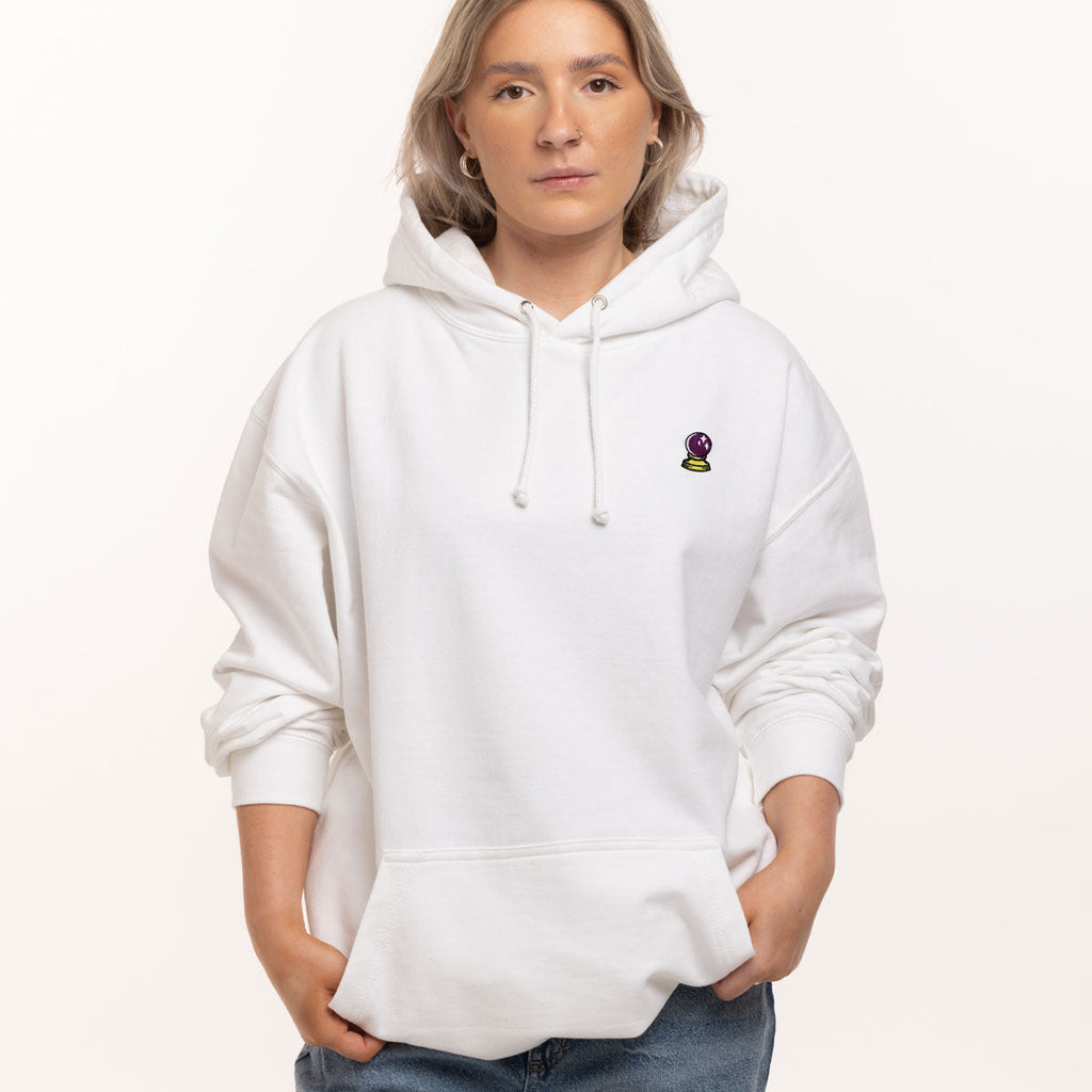 Crystal Ball Embroidered Hoodie