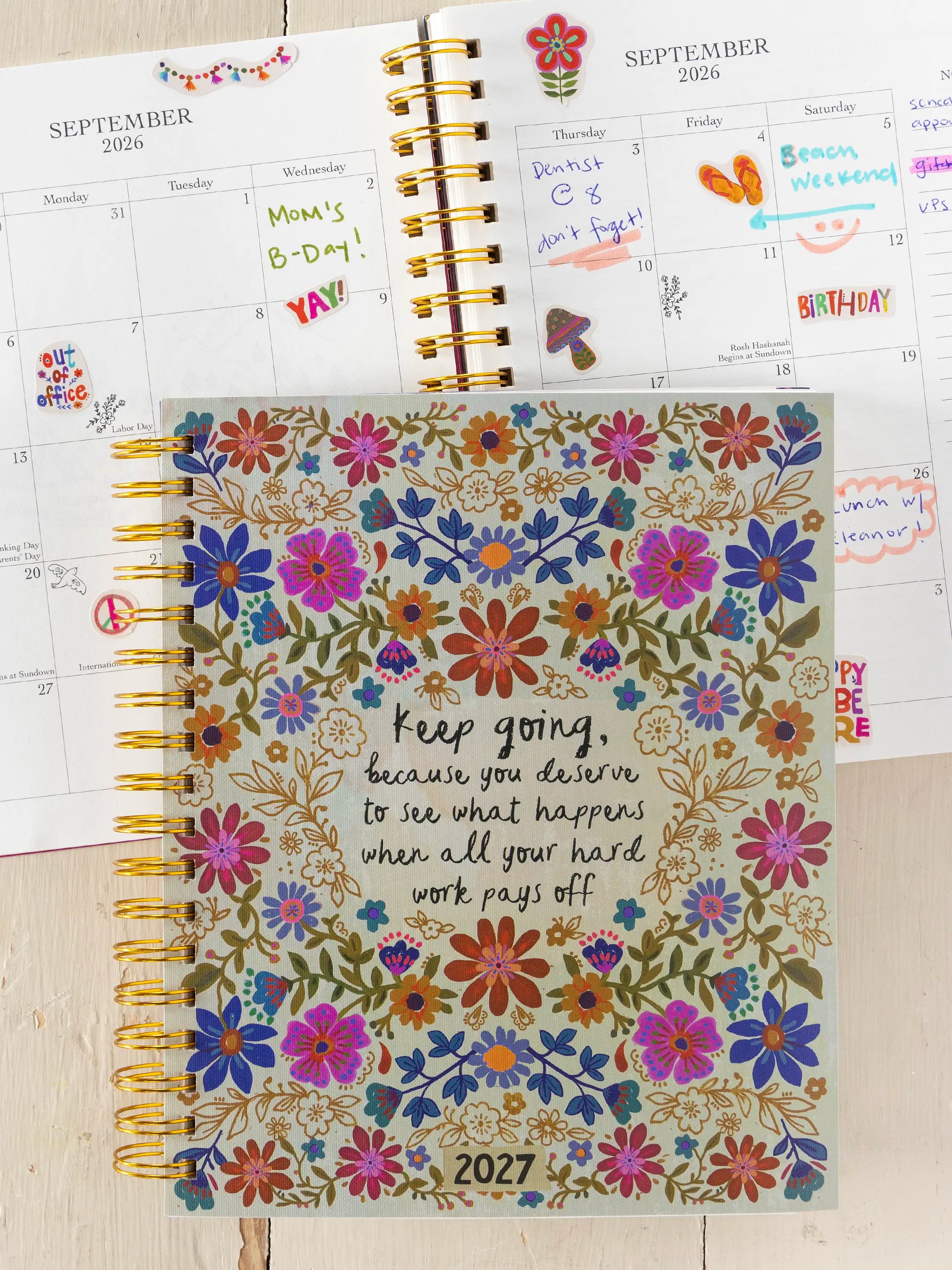 2026-27 17 Month Planner - Keep Going