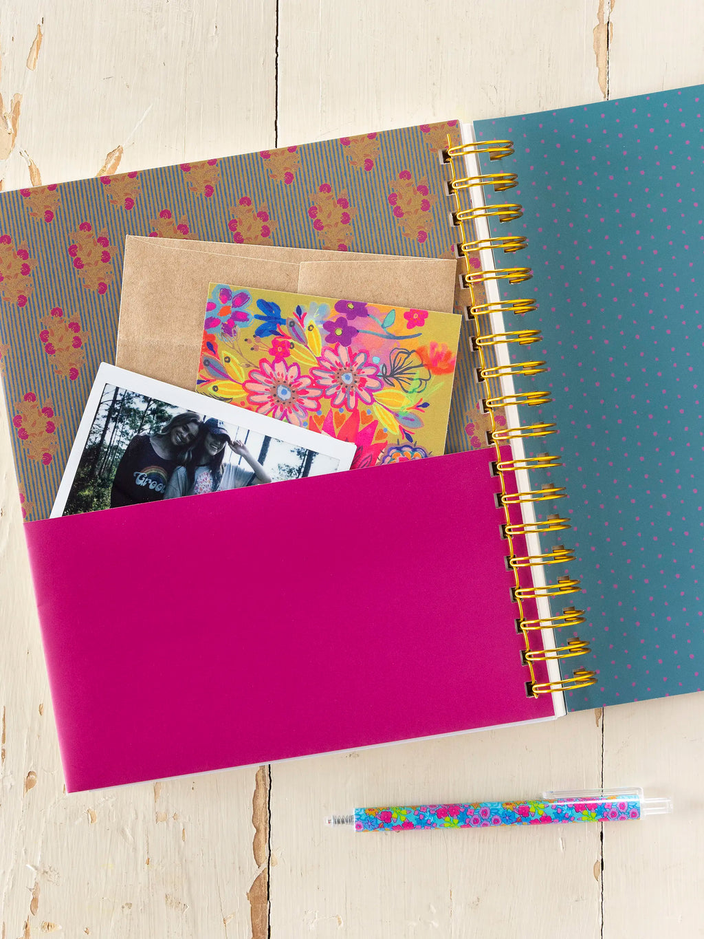 2026-27 17 Month Planner - Patchwork Be Happy