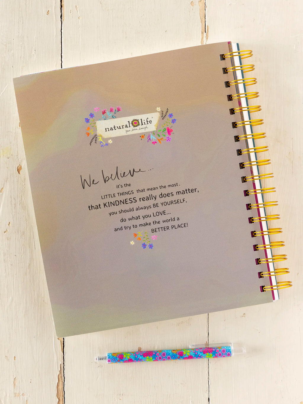 2026-27 17 Month Planner - Patchwork Be Happy