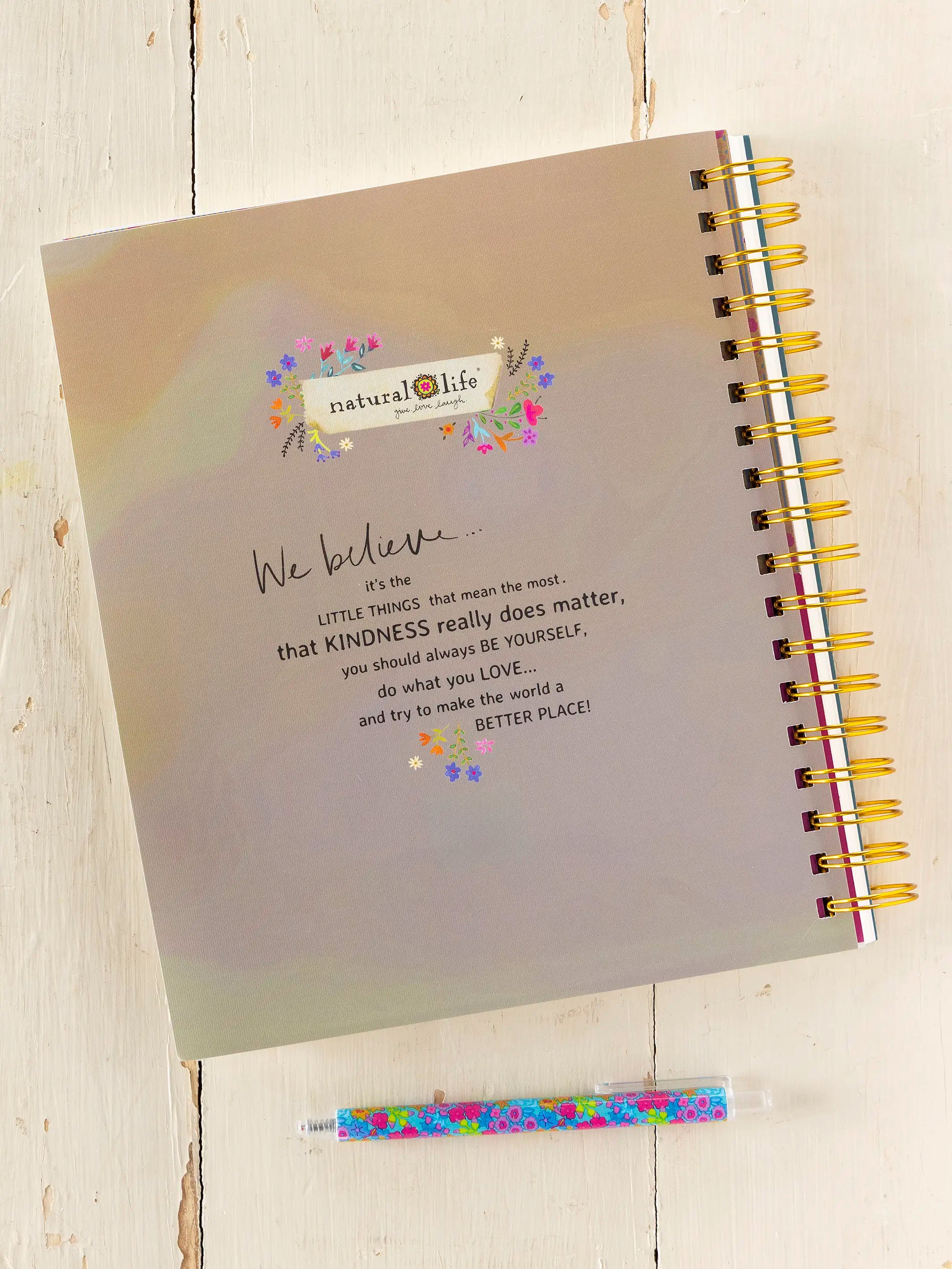 2026-27 17 Month Planner - Patchwork Be Happy