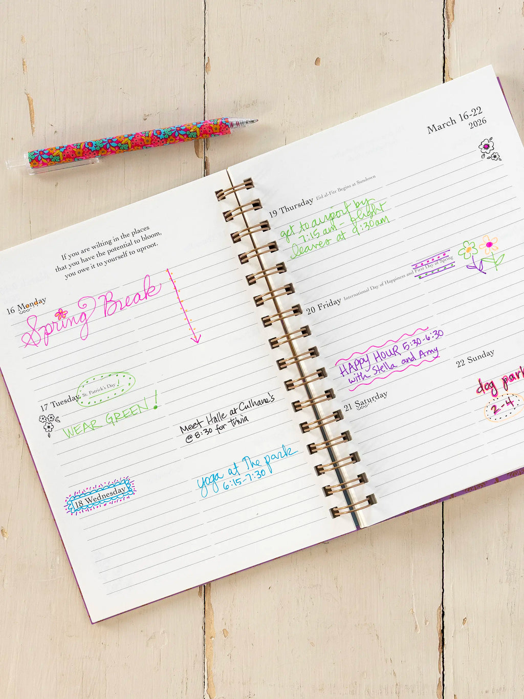 2026-27 17 Month Planner - Keep Going