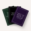Dark Academia Notebooks (3 Pack)