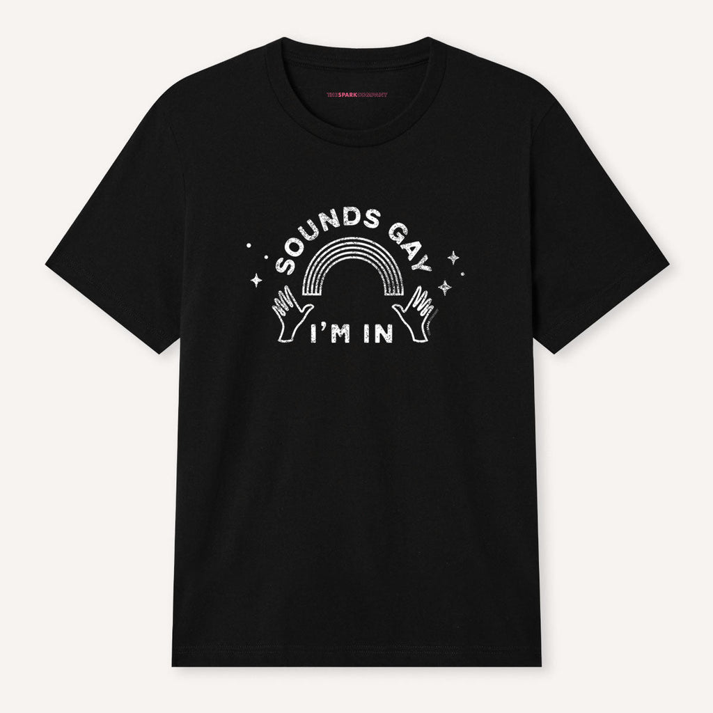 Distressed Sounds Gay T-Shirt