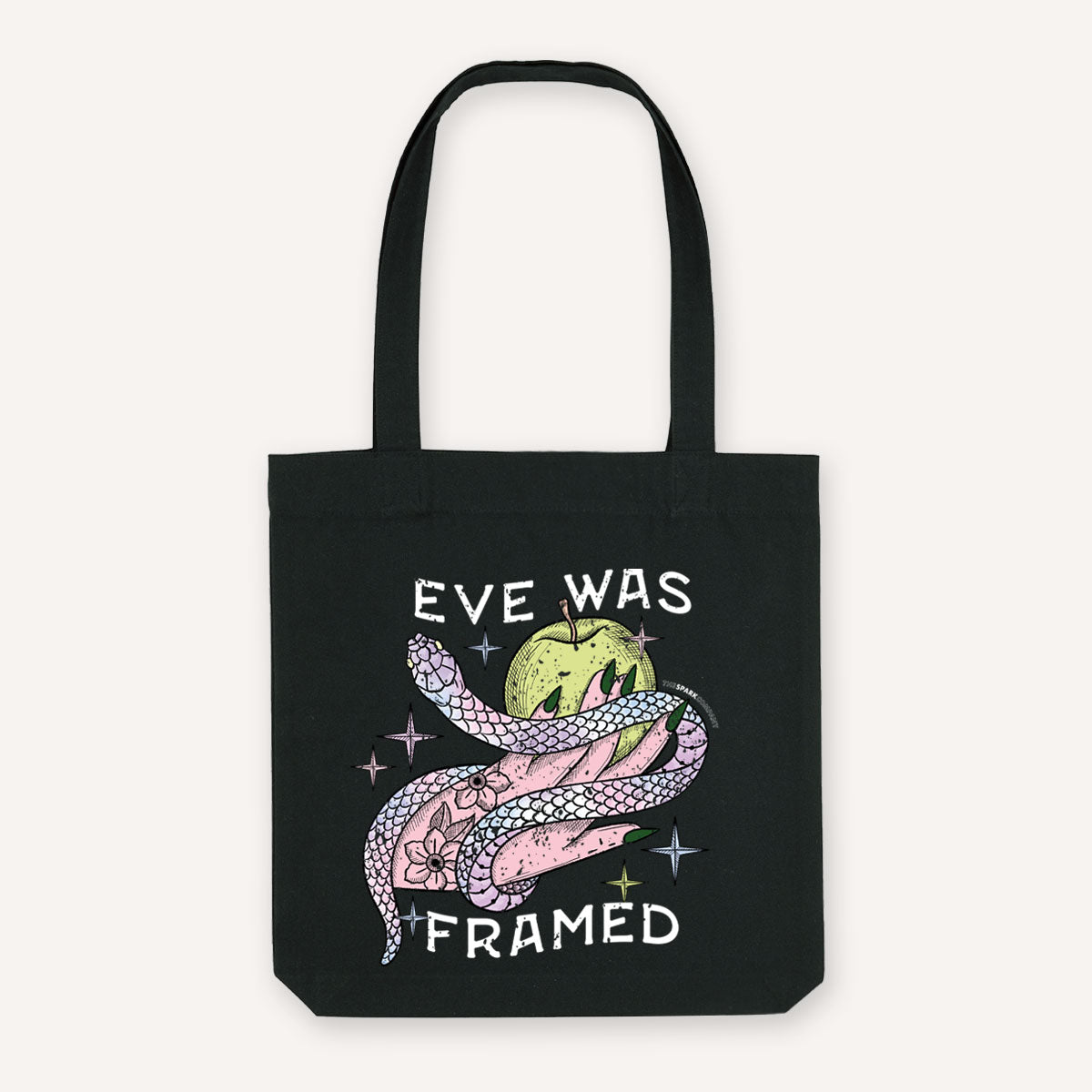 Eve Was Framed Strong As Hell Tote Bag