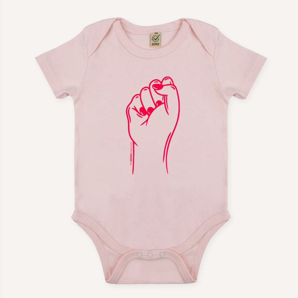 Feminist Fist Babygrow