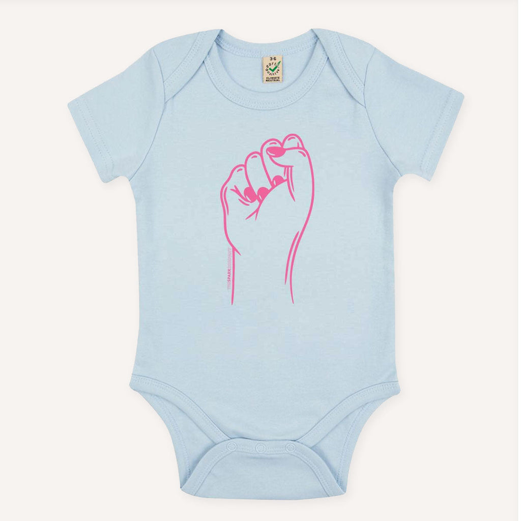 Feminist Fist Babygrow