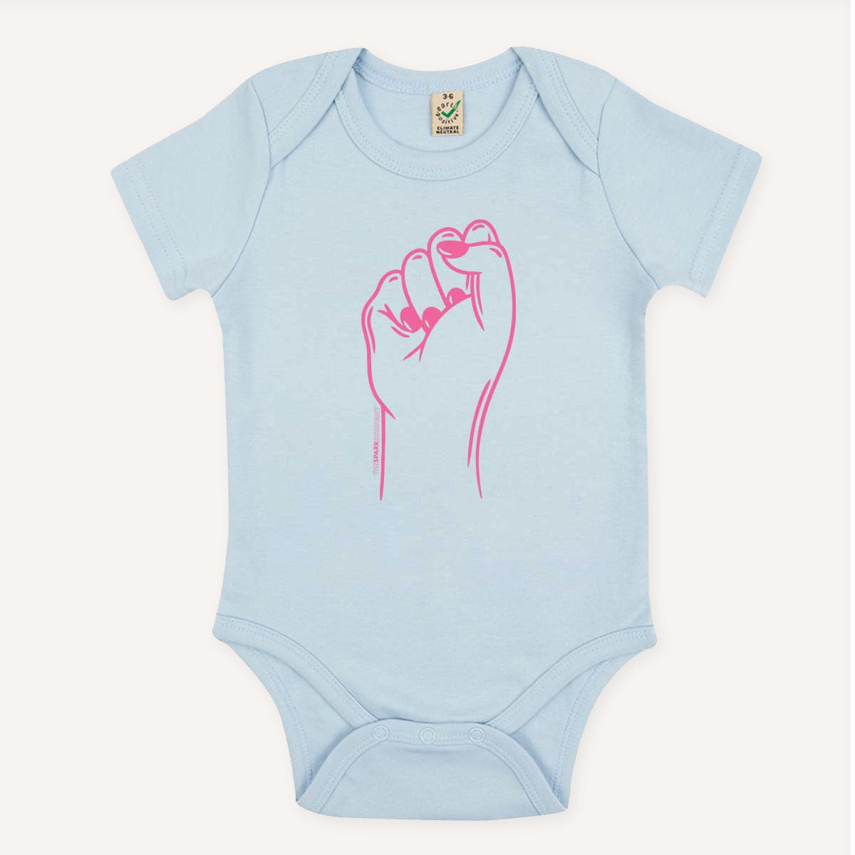 Feminist Fist Babygrow