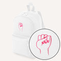 Feminist Fist Embroidered Mini Backpack