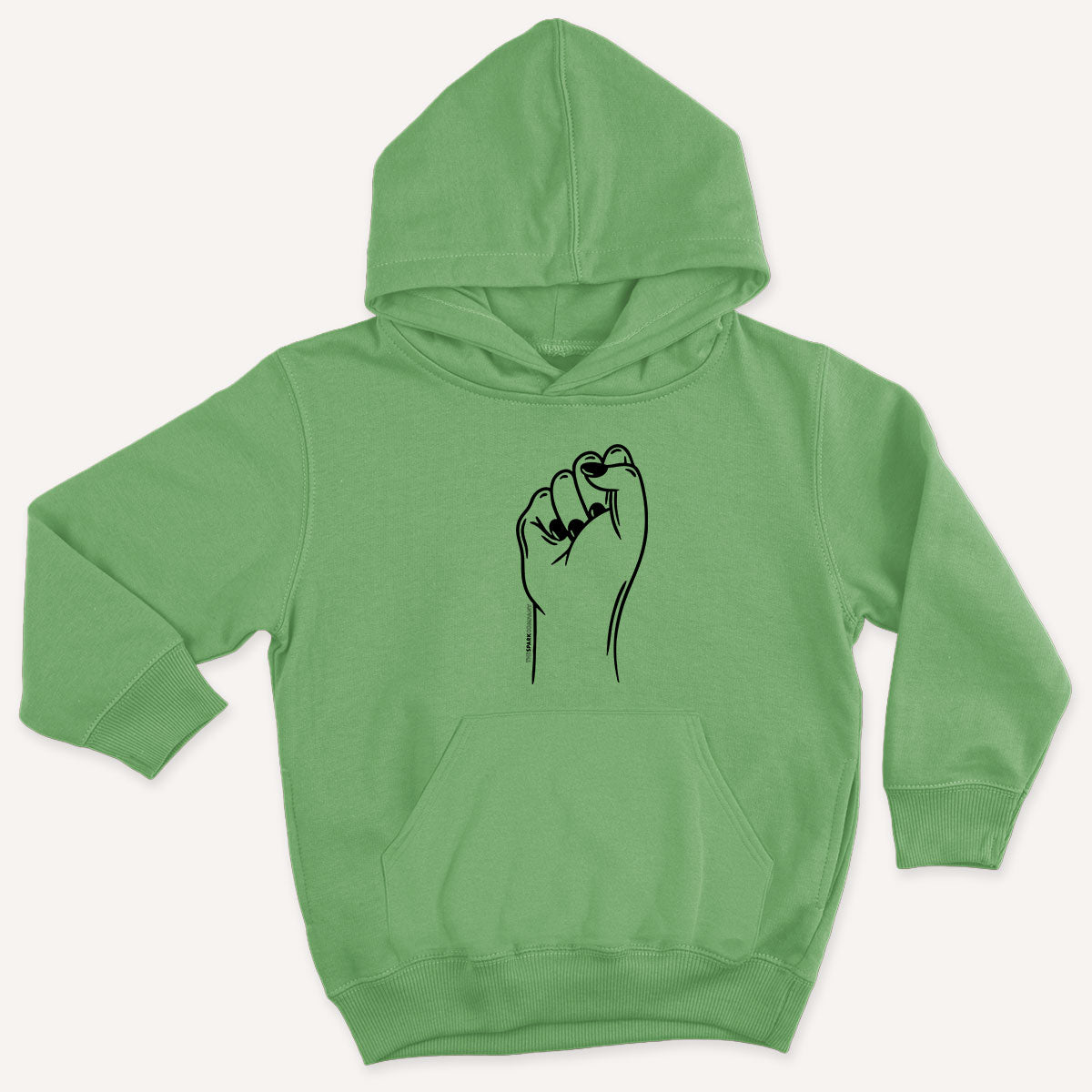 Feminist Fist Kids Hoodie