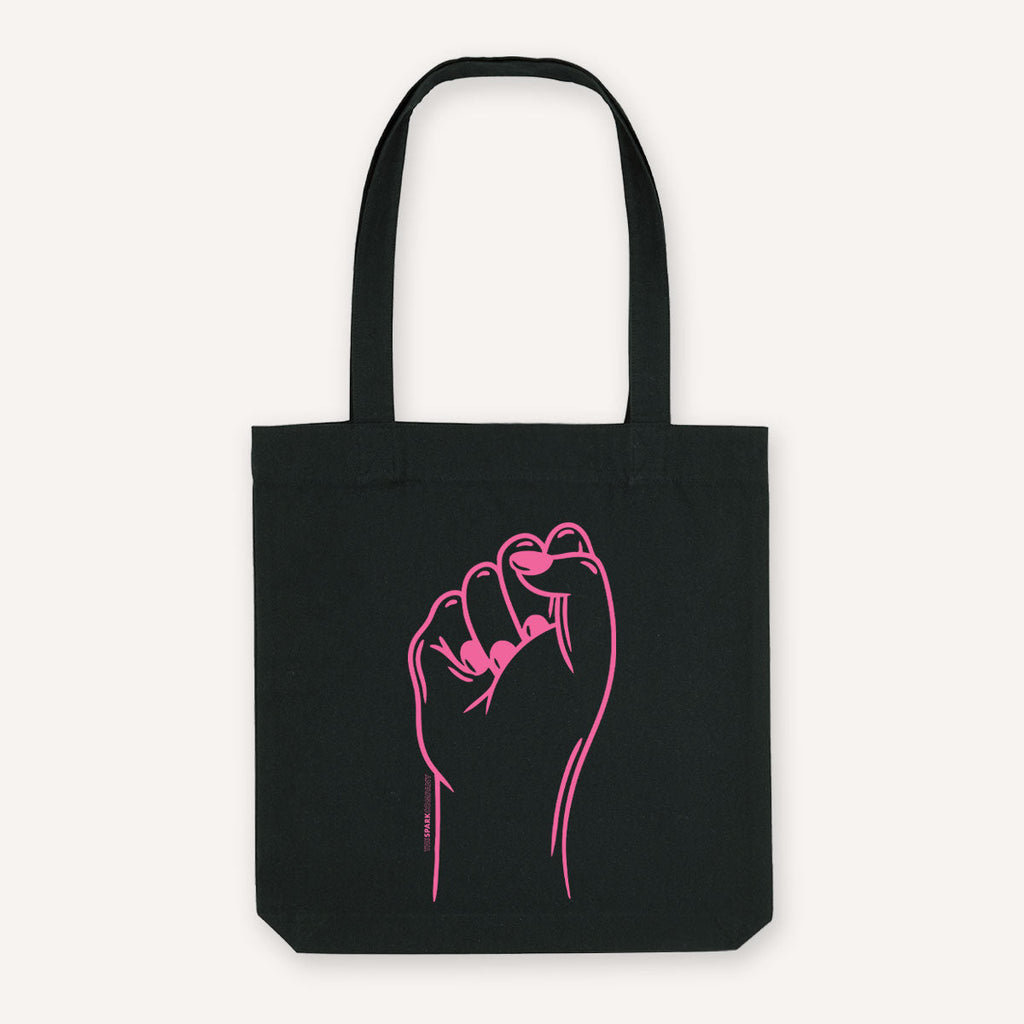 Feminist Fist Strong as Hell Tote Bag