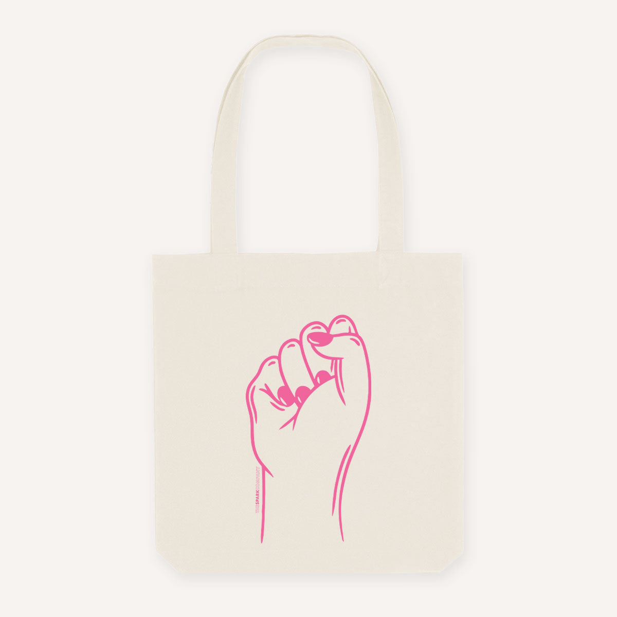 Feminist Fist Strong as Hell Tote Bag