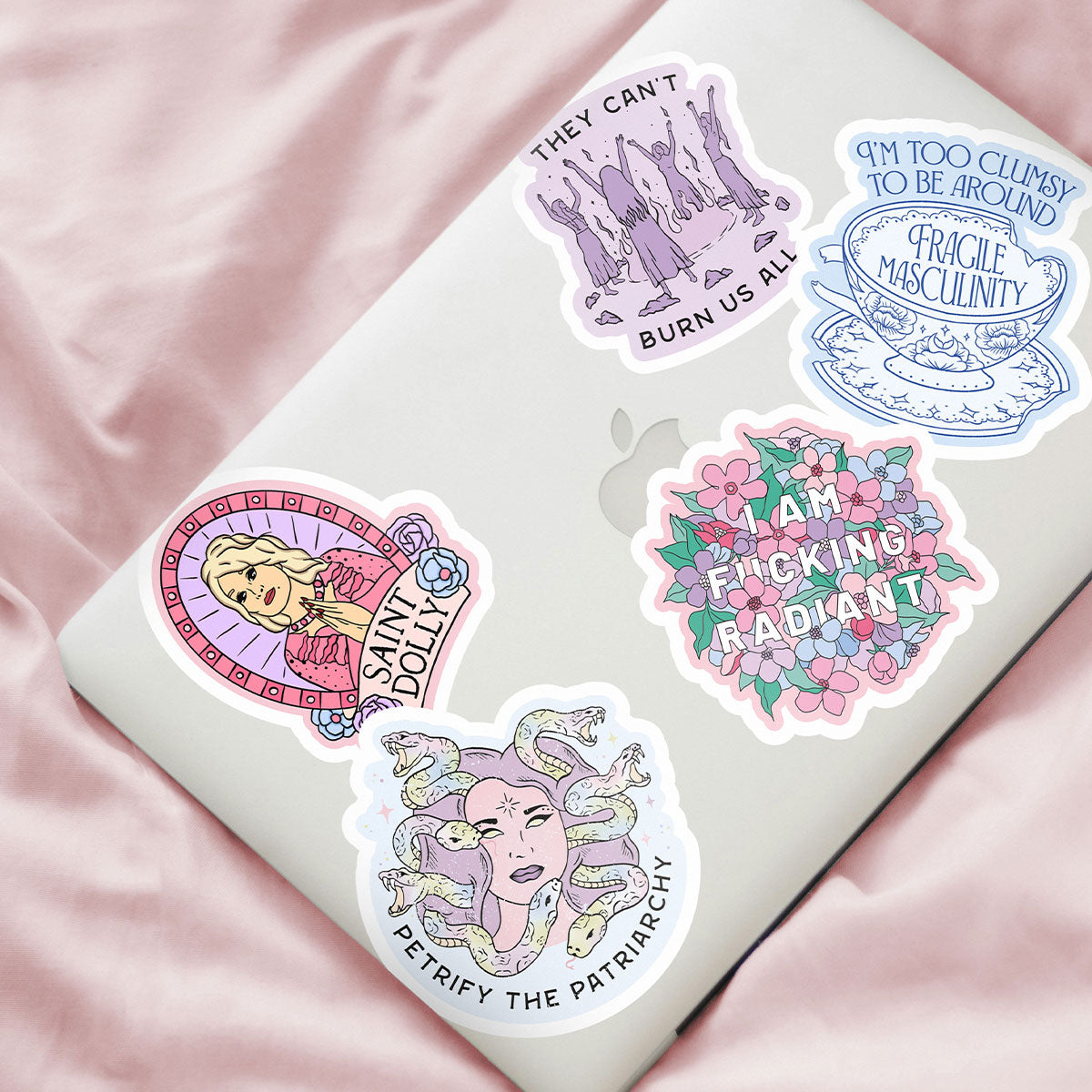 Feminist Illustrations Sticker Pack