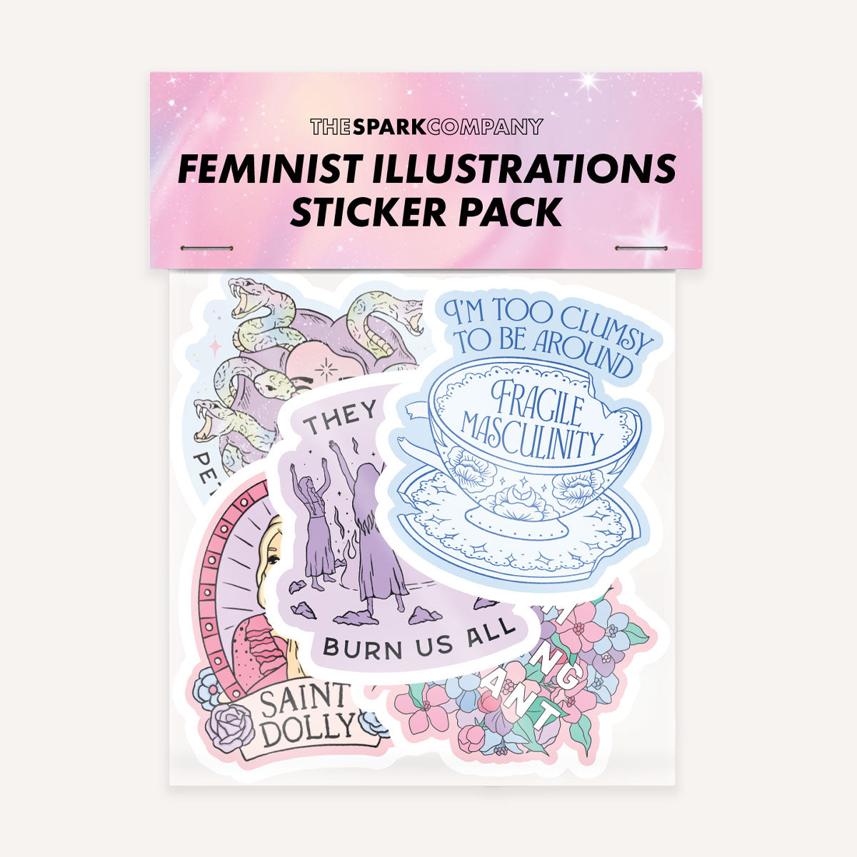 Feminist Illustrations Crafty Bundle