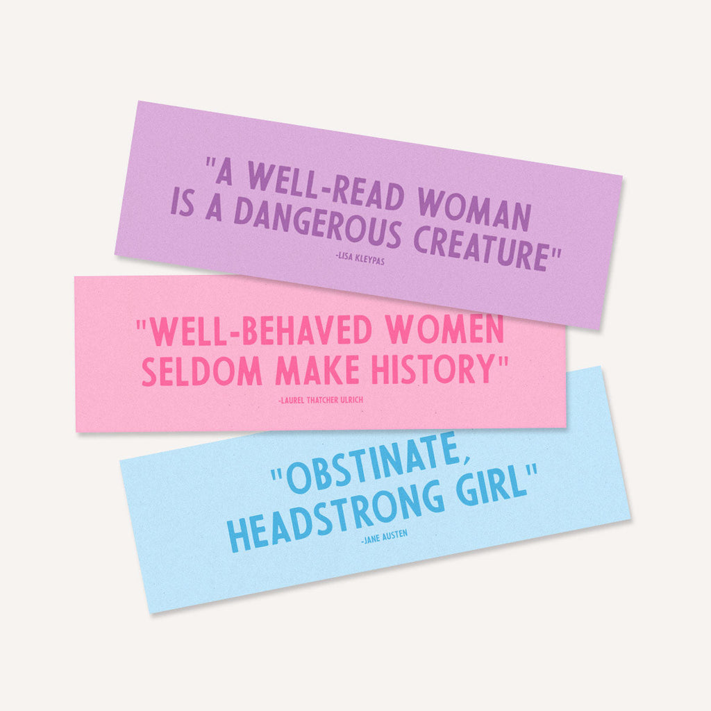 Feminist Quotes Stationery Bundle