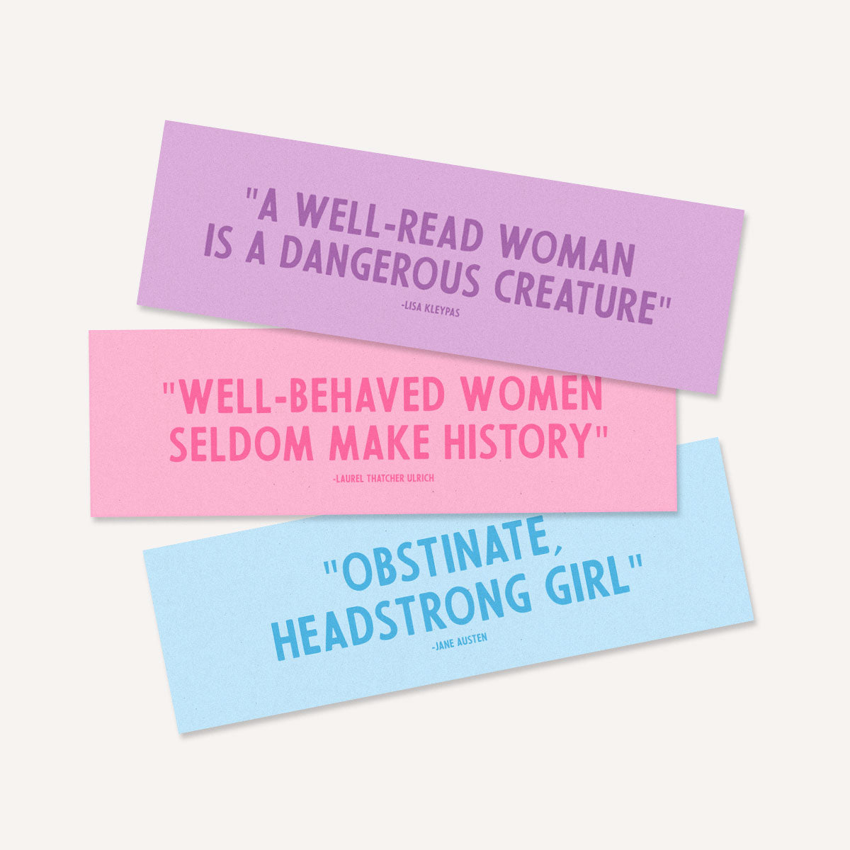 Feminist Quotes Stationery Bundle