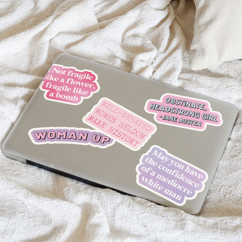 Feminist Quotes Sticker Pack
