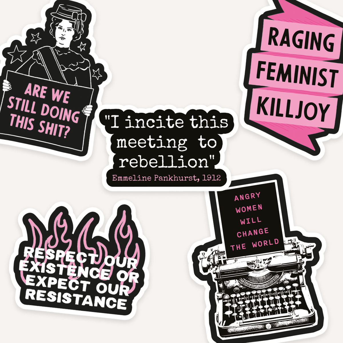 Feminist Revolution Sticker Pack