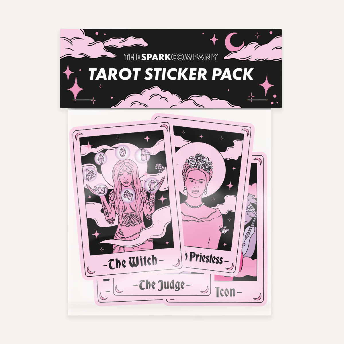 Feminist Tarot Sticker Pack