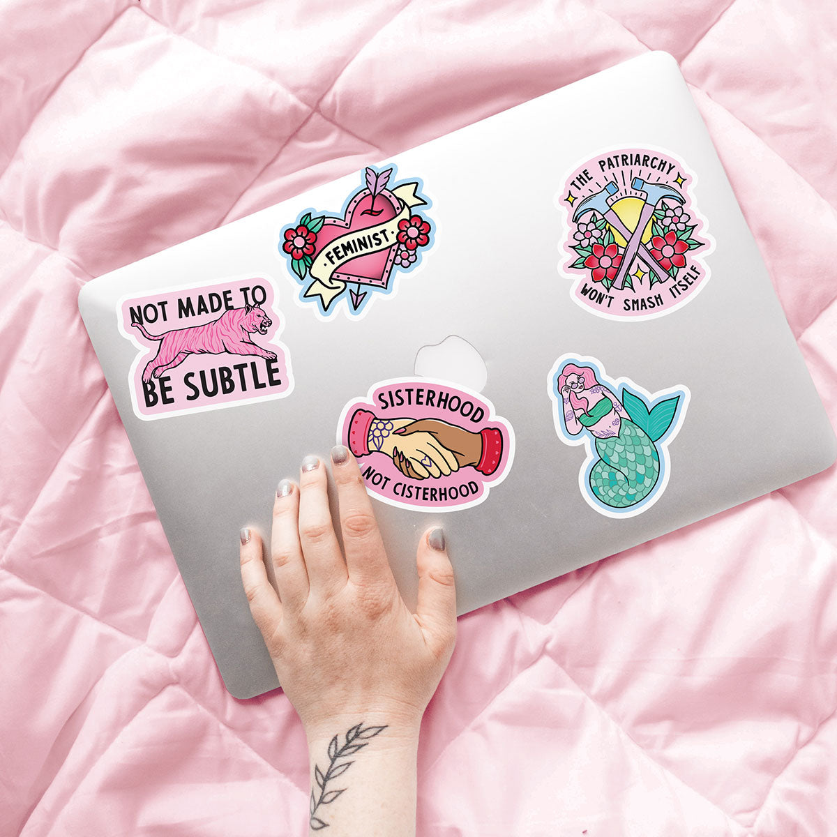 Feminist Tattoo Sticker Pack