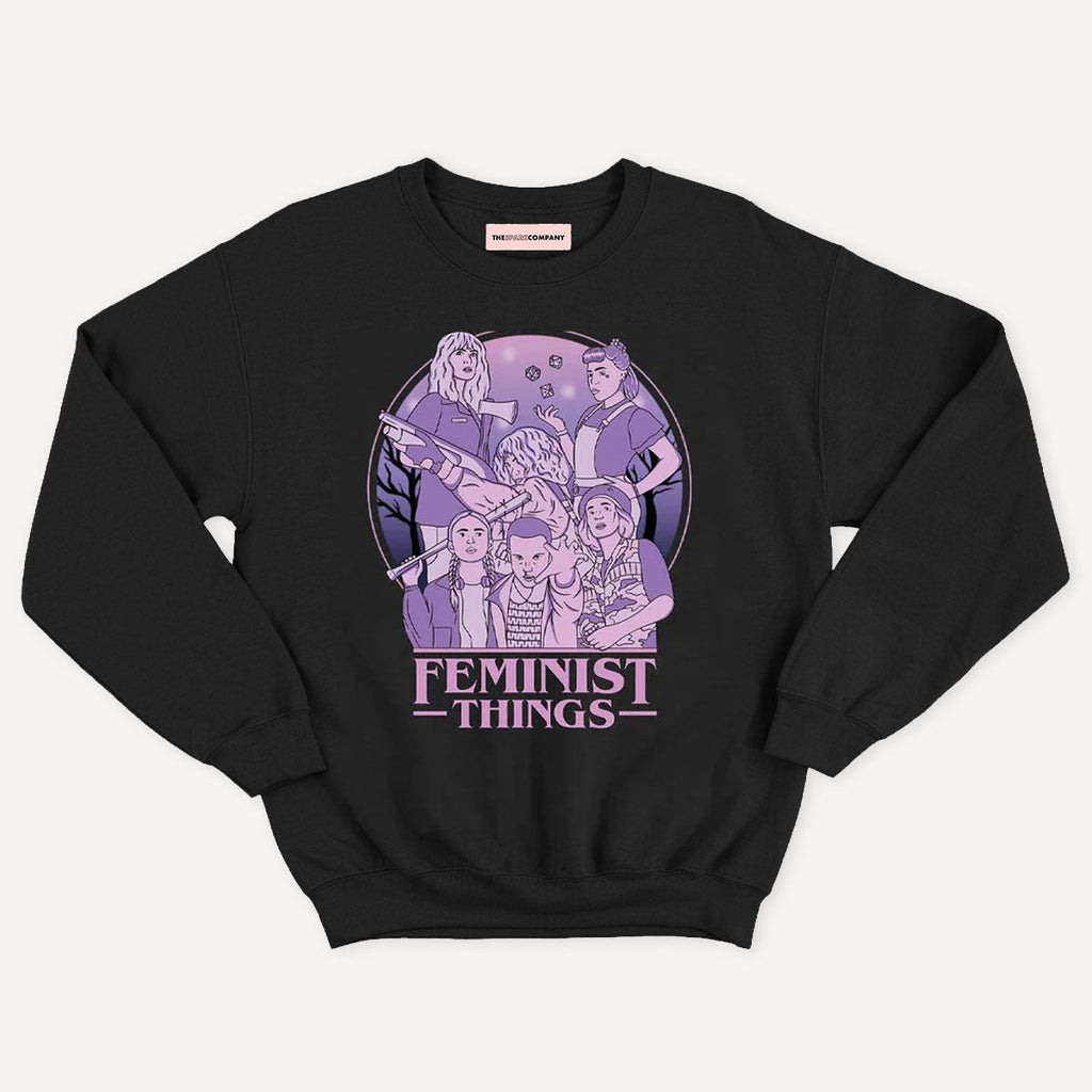 Feminist Things Kids Sweatshirt