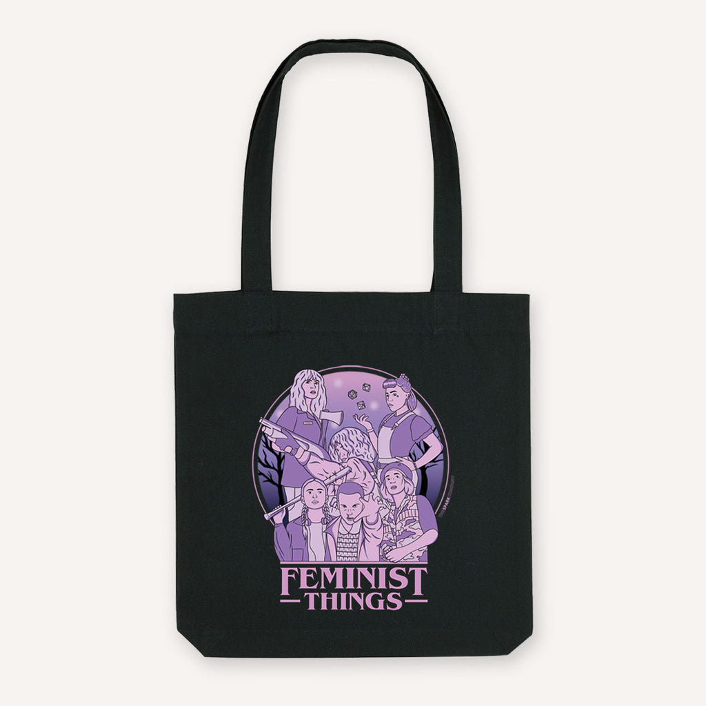 Feminist Things Strong as Hell Tote Bag