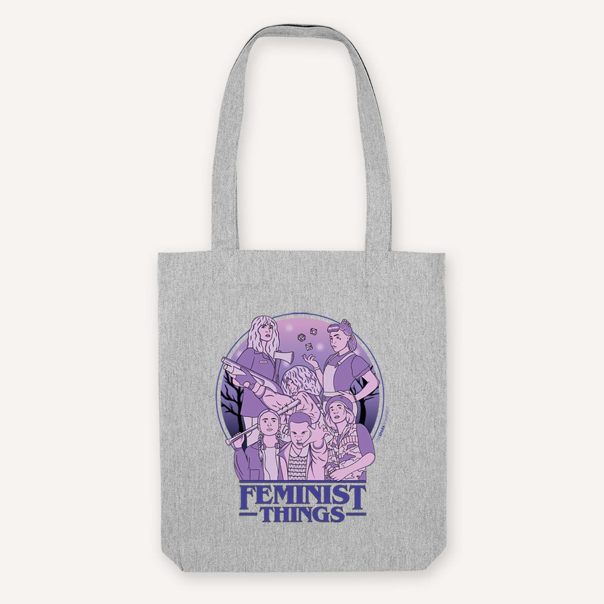 Feminist Things Strong as Hell Tote Bag