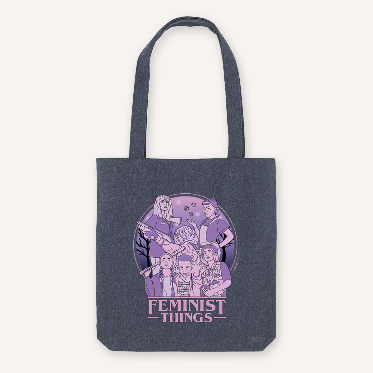 Feminist Things Strong as Hell Tote Bag
